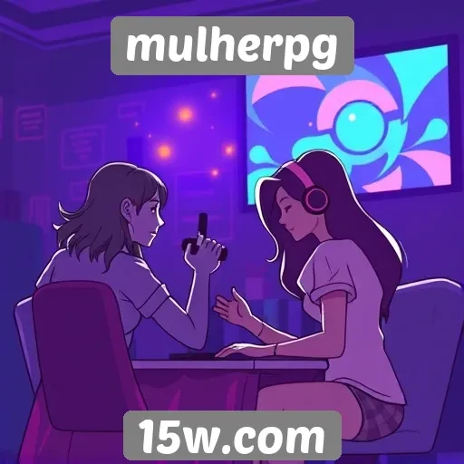 Crescimento da comunidade feminina no jogo mulherpg